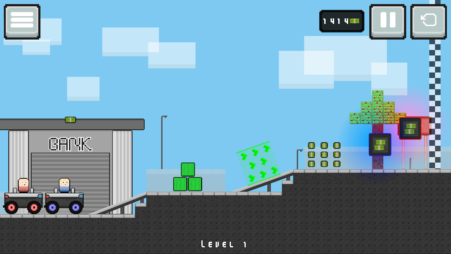 Egg Hill Climb Game Screenshot.