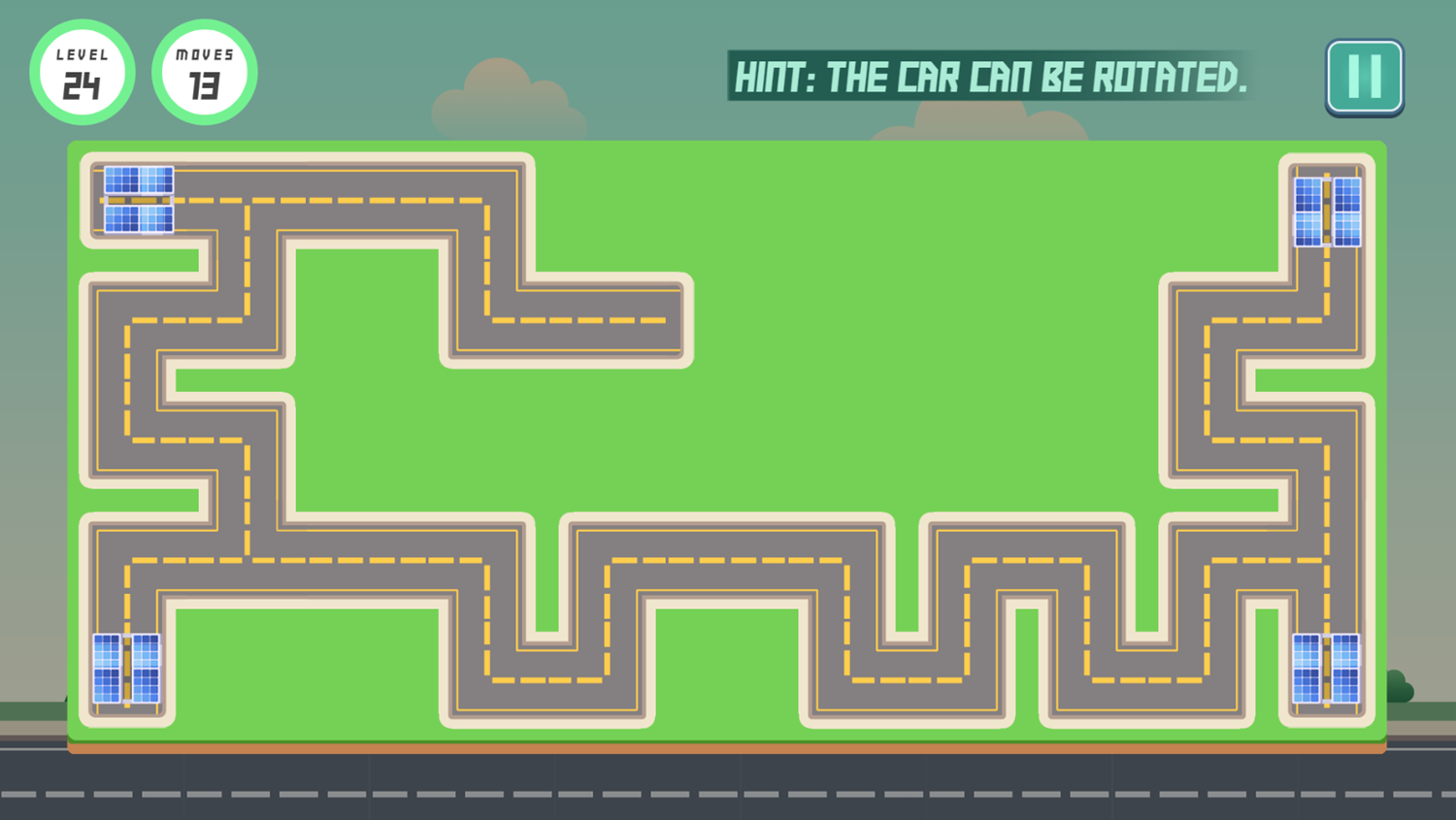 Electric Vehicle Charging Game Final Level Beat Screenshot.