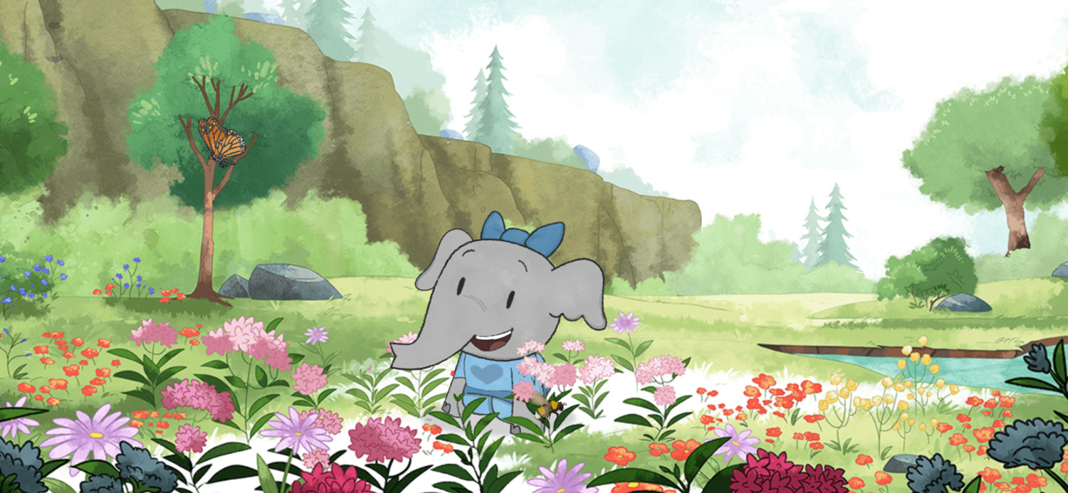 Elinor Wonders Why Elinor Backyard Life Game Introduction Screenshot.