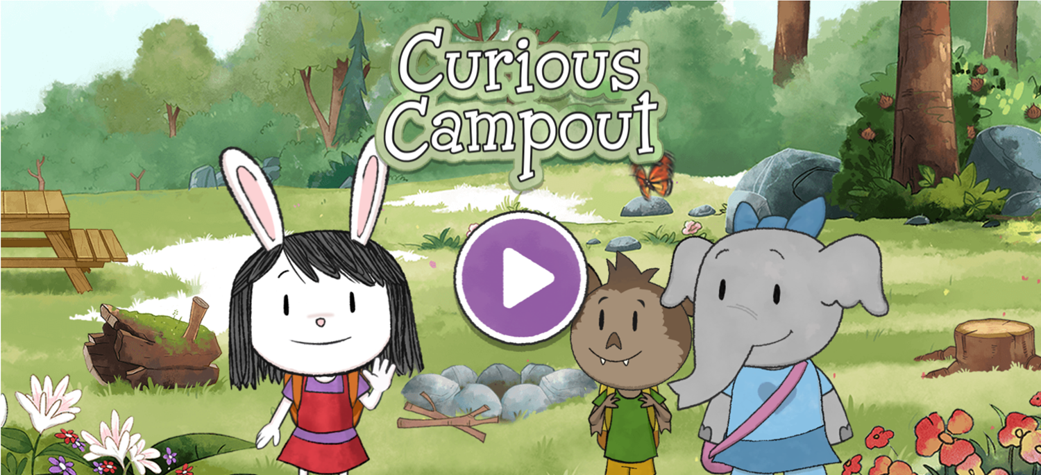 Elinor Wonders Why Elinor Curious Campout Game Welcome Screen Screenshot.