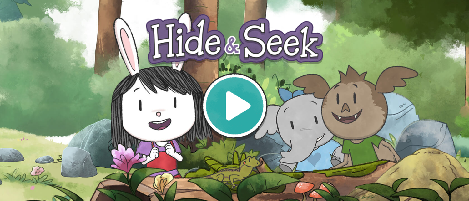 Elinor Wonders Why Elinor Hide & Seek Game Welcome Screen Screenshot.