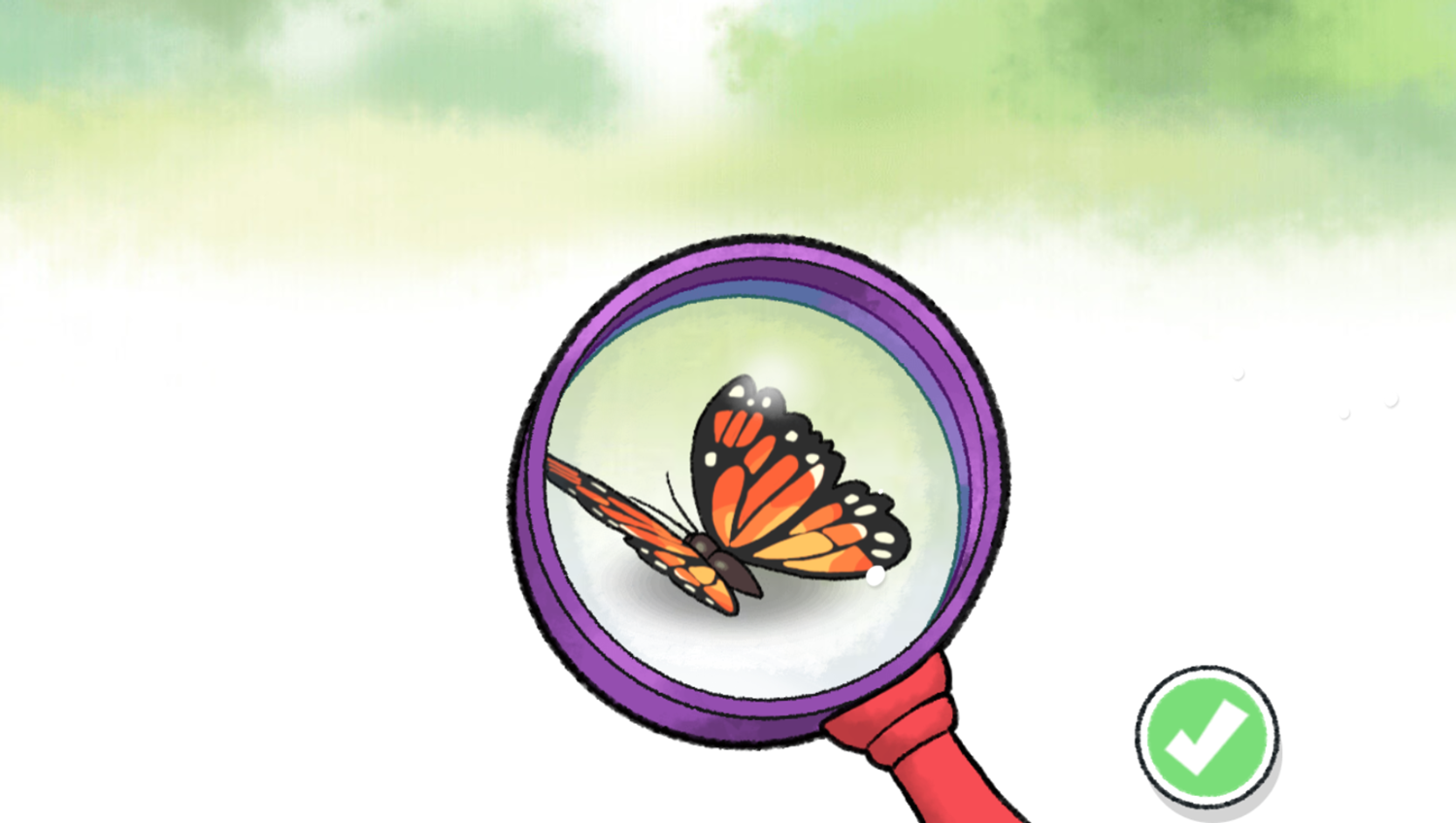 Elinor Wonders Why Elinor's Natural Adventure Game Use Magnifying Glass Screenshot.