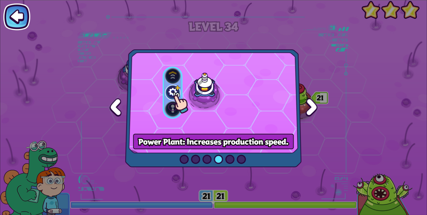 Elliot From Earth Bug Off Game Power Plant Instructions Screen Screenshot.
