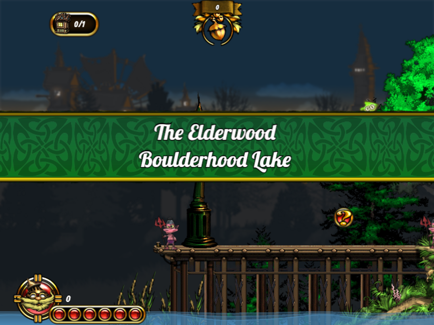 Emberwind Game Stage Start Screenshot.