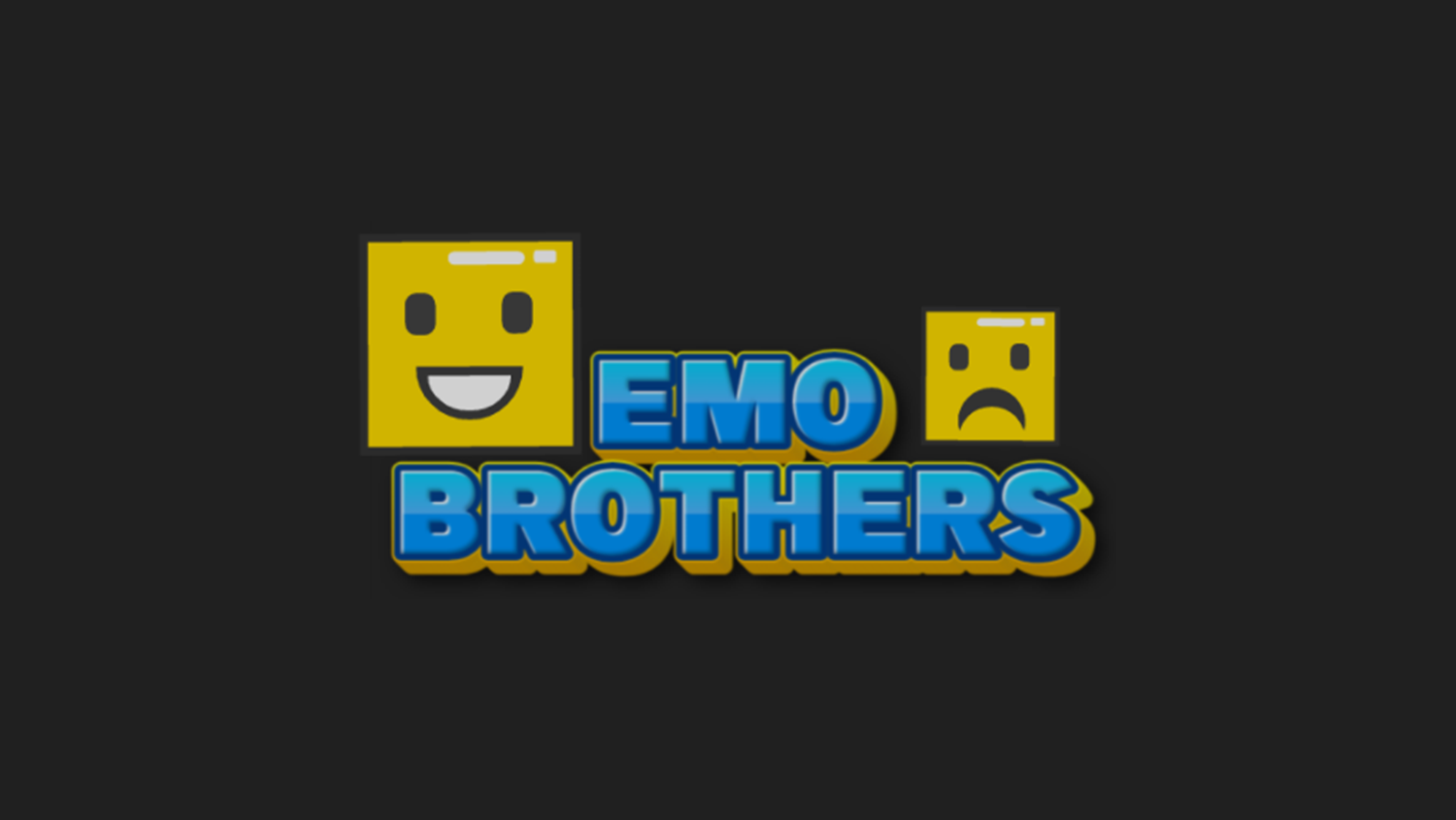 Emo Brothers Game Welcome Screen Screenshot.
