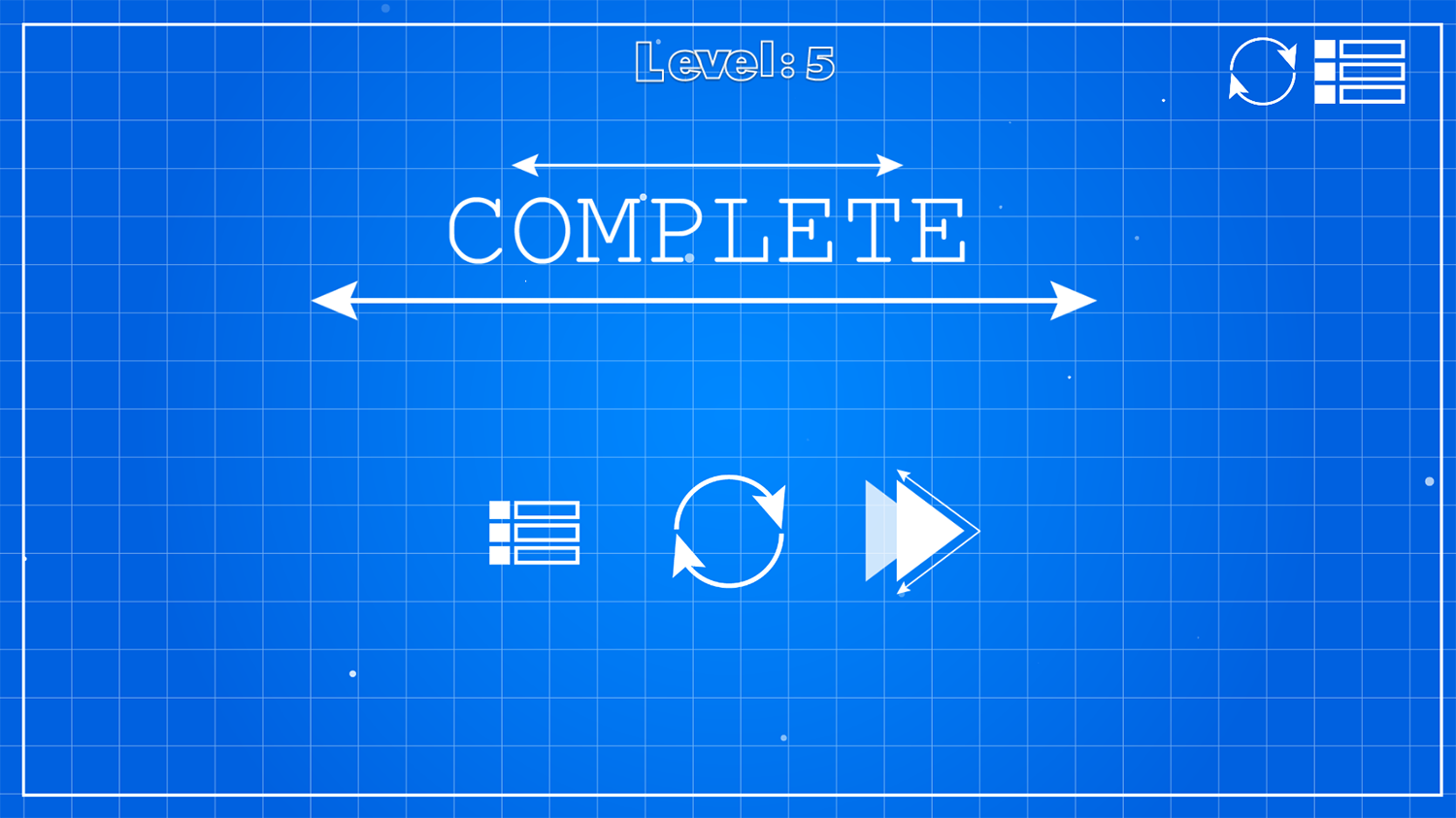 Engineerio Level Complete Screenshot.