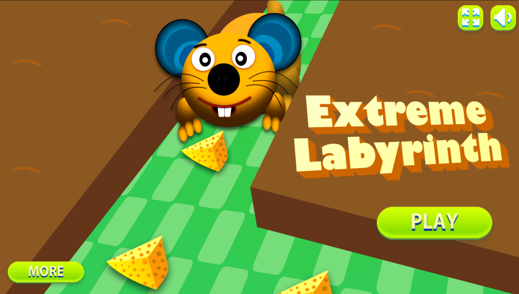 Extreme Labyrinth Game Welcome Screen Screenshot.