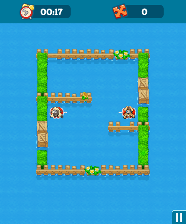 Farm Hero Game Level Start Screenshot.