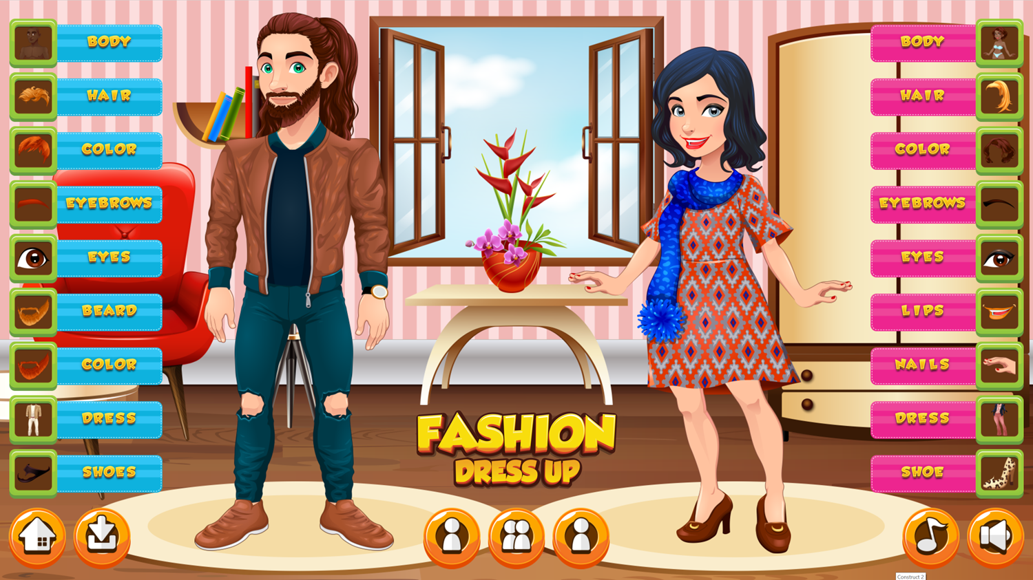 Fashion Dress Up Game  Screenshot.