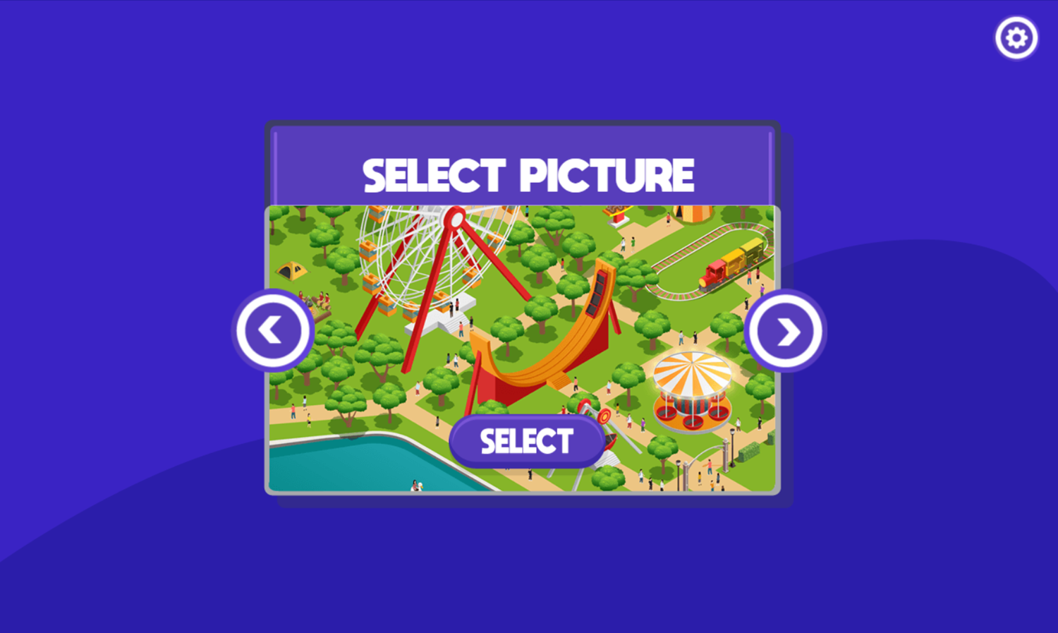 Find Objects Game Select Picture Screenshot.