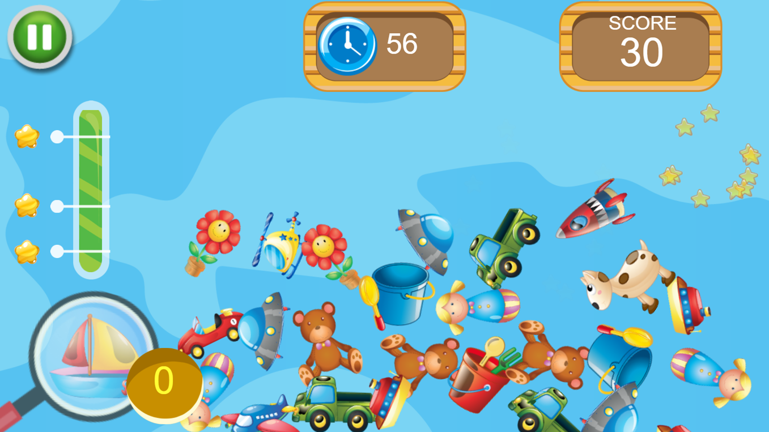 Find Toys Game Play Screenshot.