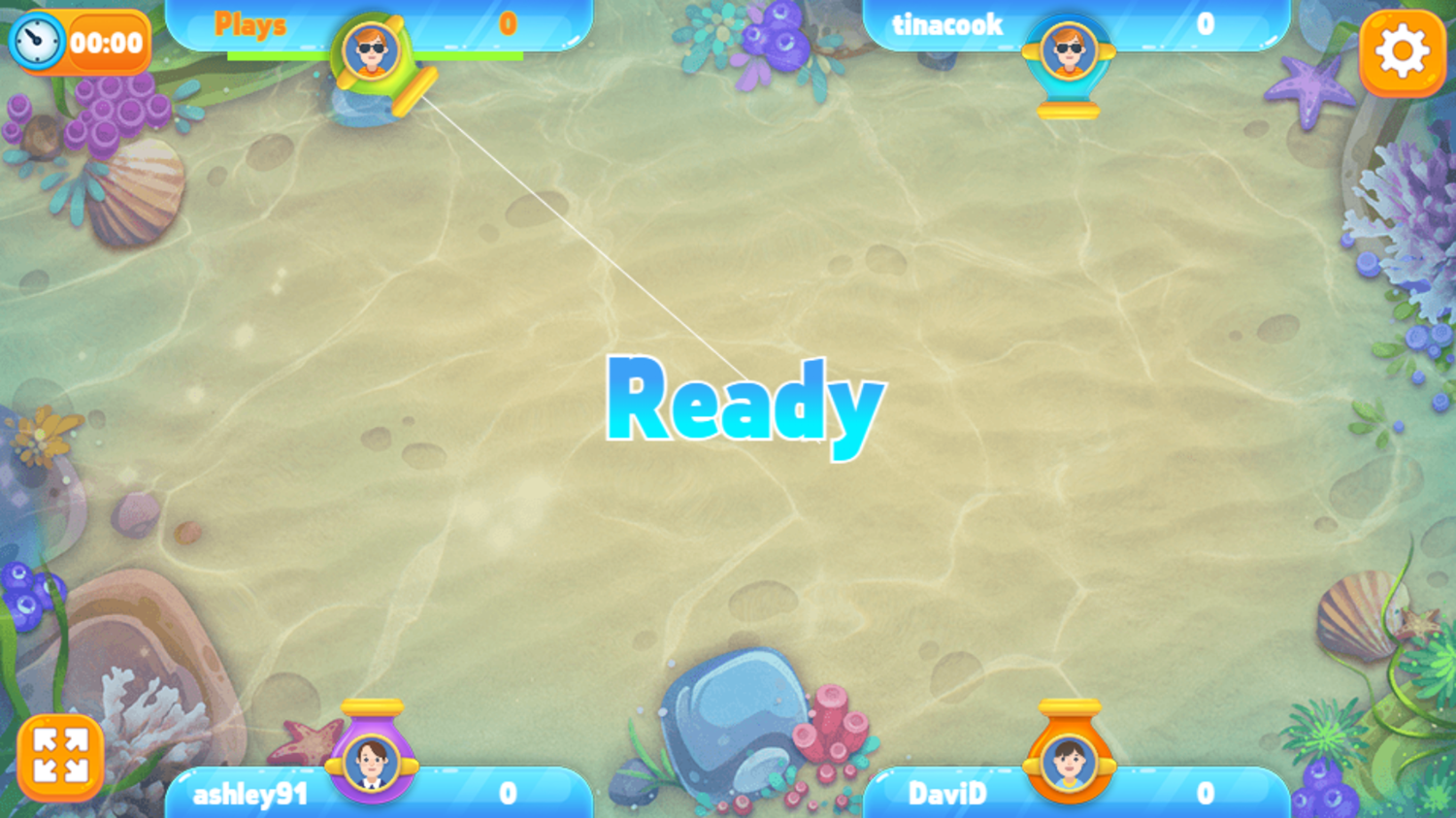 Fishing With Buddies Game Start Screenshot.