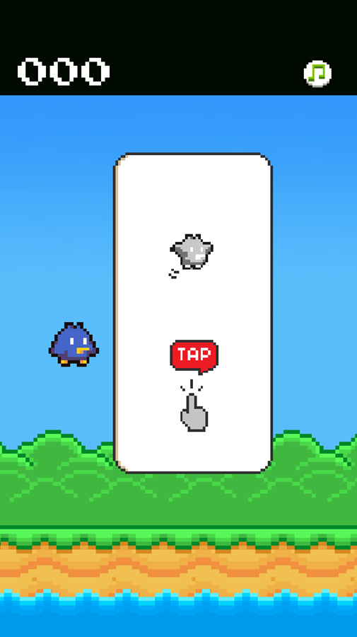 Flappy Buddy Game How To Play Screenshot.