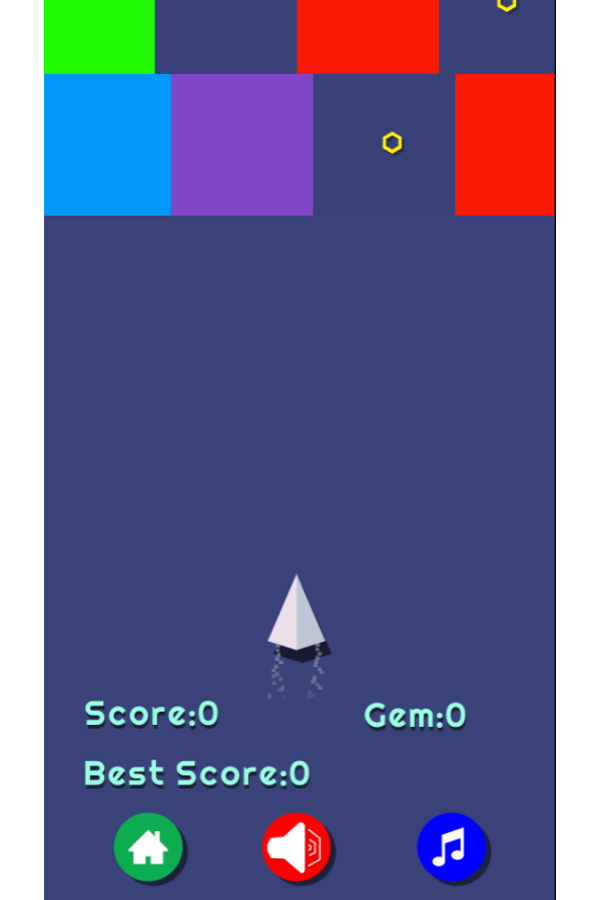 Flight Color Game Screenshot.