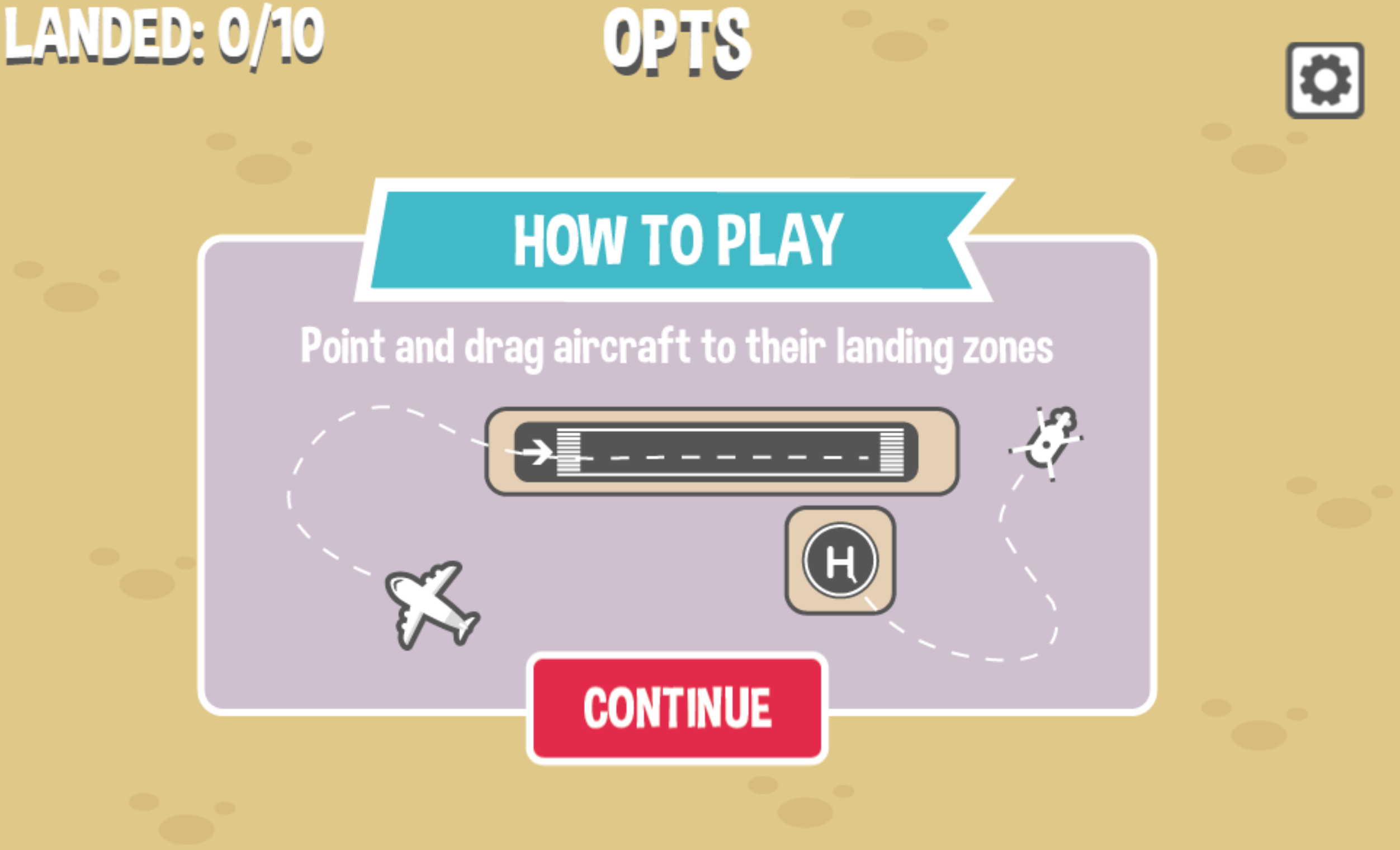 Flight Sim Game Screenshot.