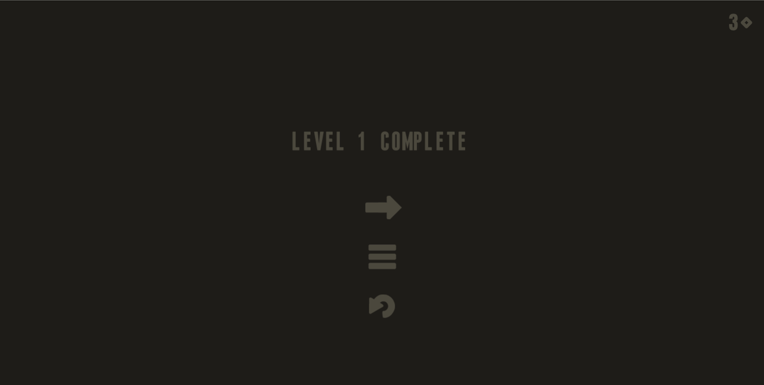 Flip Zuru Game Level Complete Screenshot.