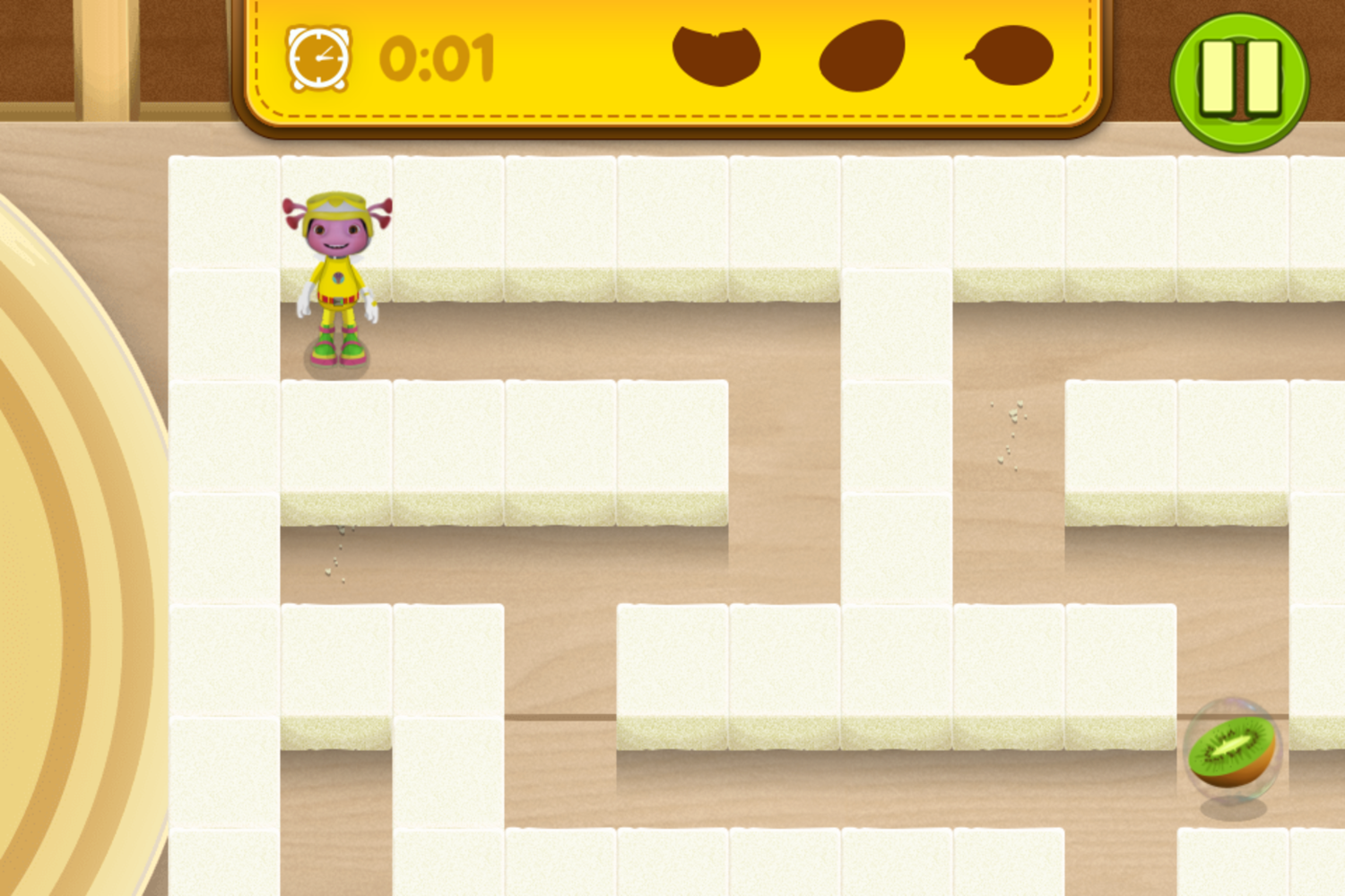 Floogals Maze Adventure Game Start Screenshot.