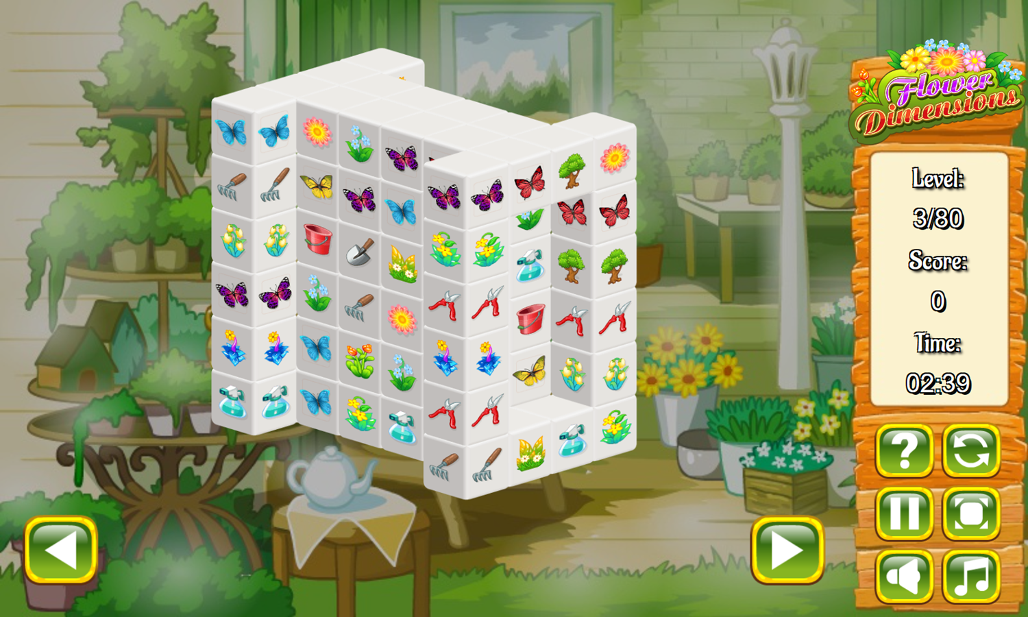 Flower Dimensions Game Next Level Screenshot.