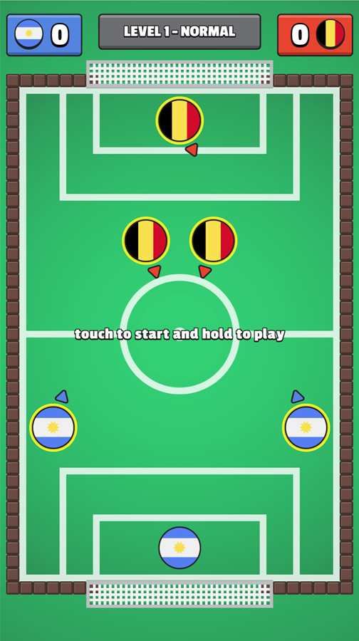 Football Field Game How to Play Screenshot.