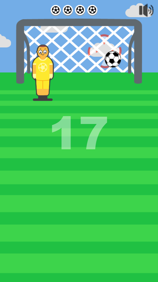 Football Kick Game Play Screenshot.