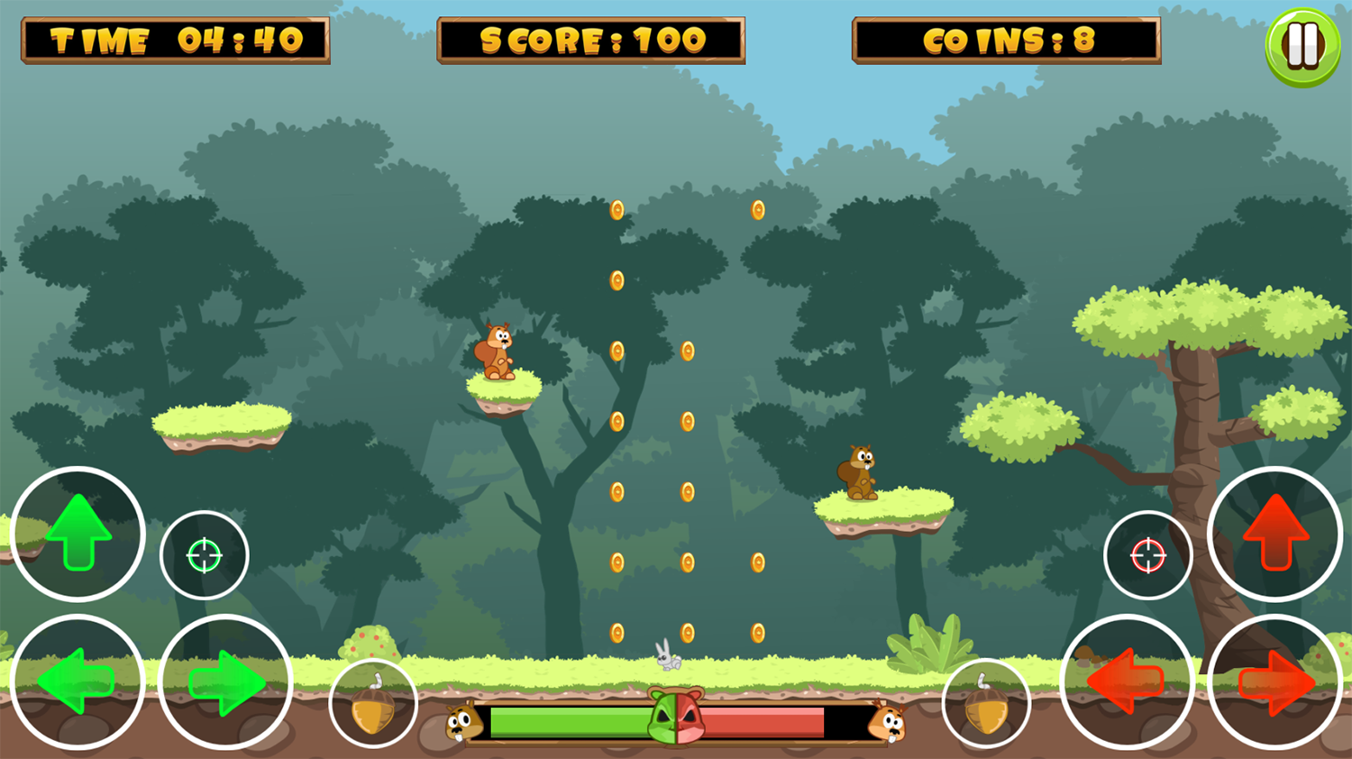 Forest Brothers Game Screenshot.