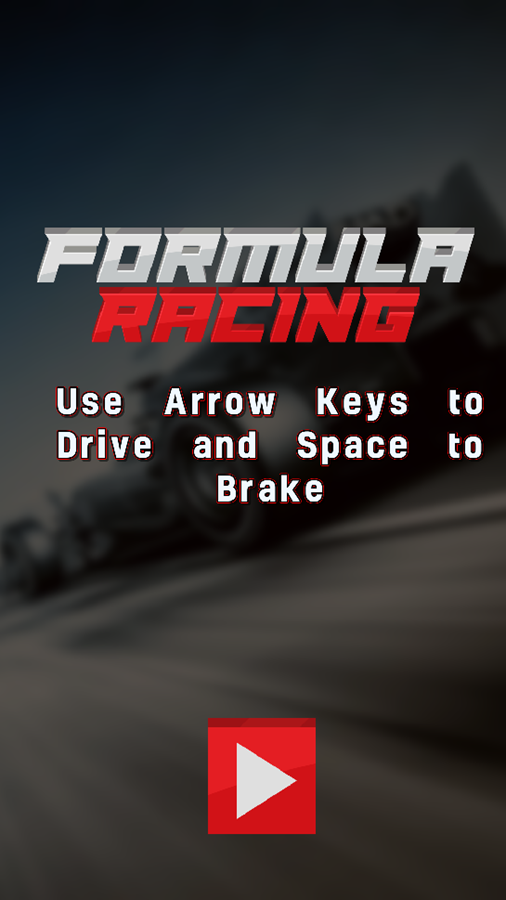 Formula Racing Game How To Play Screenshot.