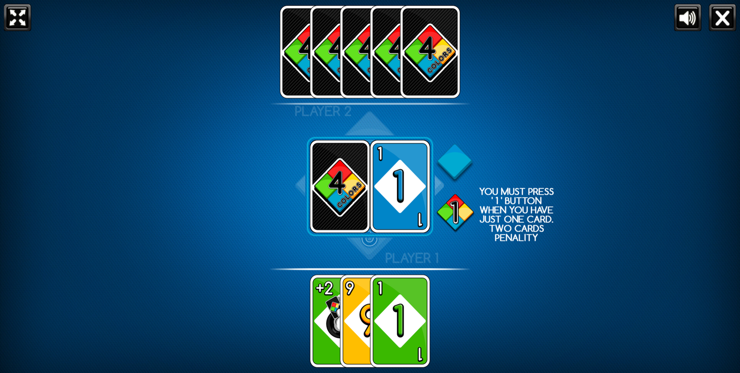 Four Colors Game Screenshot.