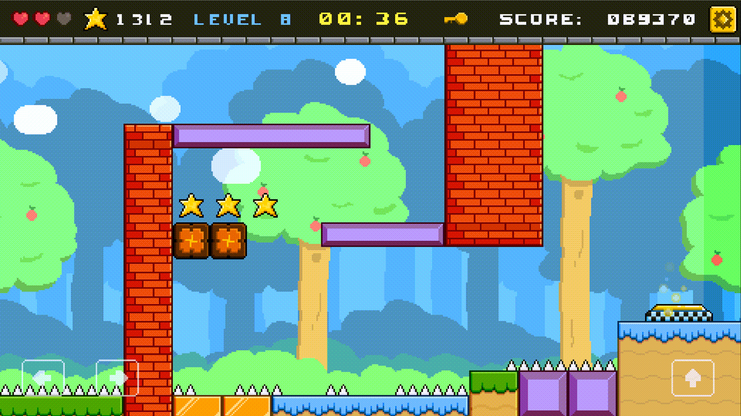 Fruit Adventure Game Beat Screenshot.