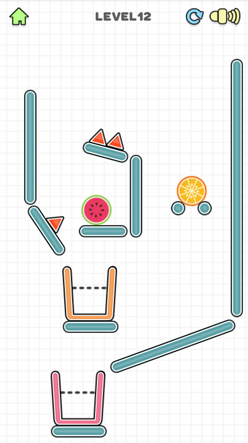 Fruit Juicer Game Screenshot.