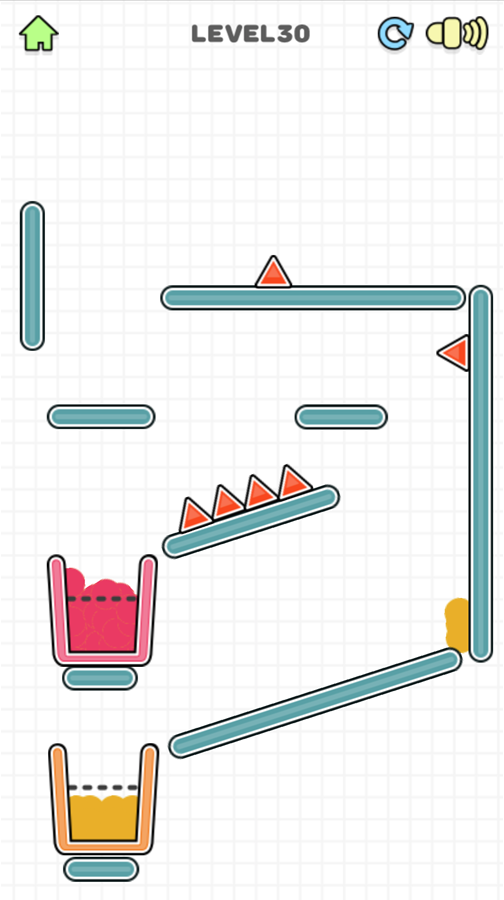 Fruit Juicer Game Stuck Juice Screenshot.