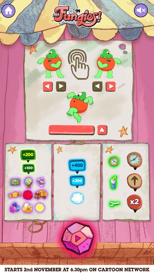 Fungies Fungie Jumper Game How To Play Screenshot.