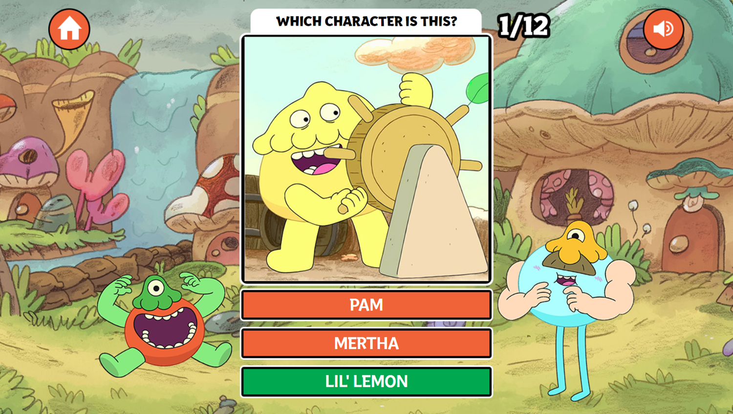 Fungies The Close-Ups Quiz Game Answer Screenshot.