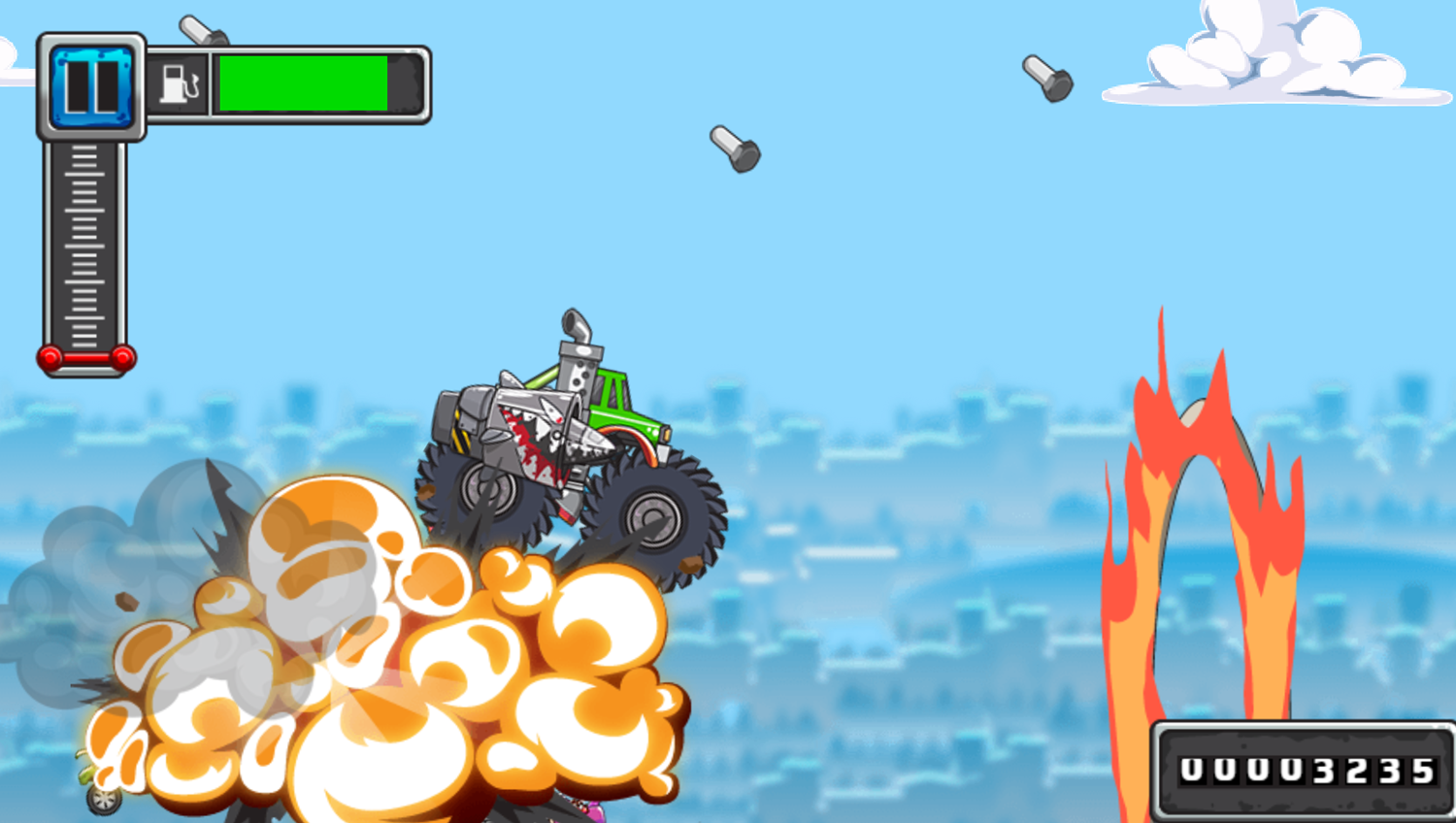 Gamer's Guide Monster Truck Bloodbath Game Play Screenshot.