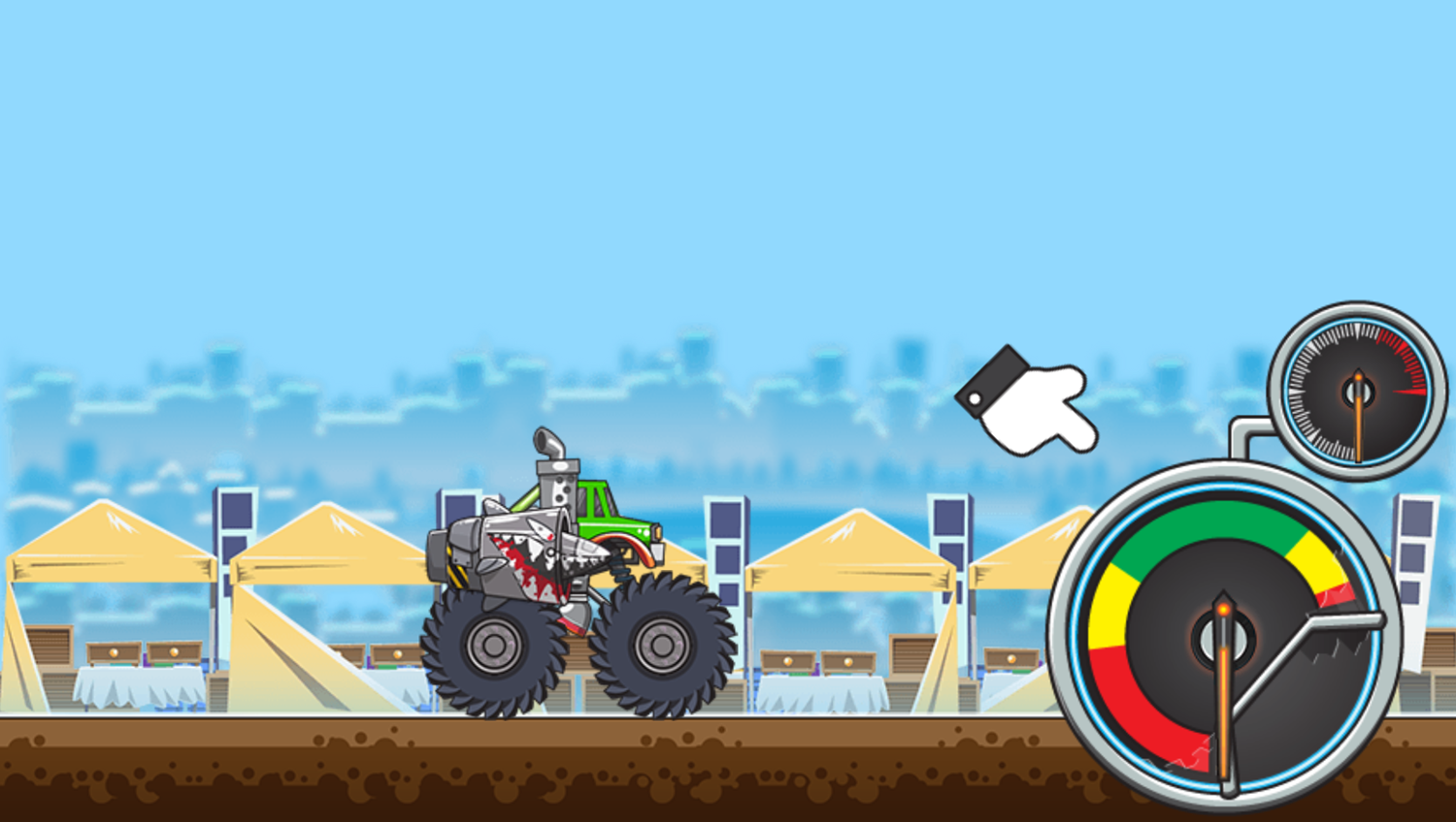 Gamer's Guide Monster Truck Bloodbath Game Start Screenshot.