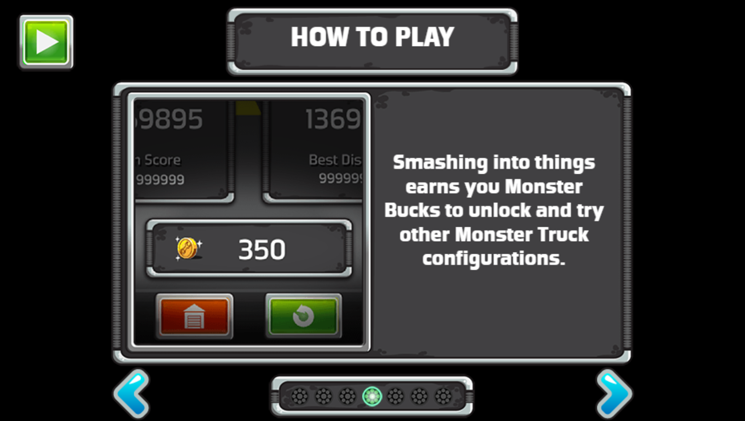 Gamer's Guide Monster Truck Bloodbath Game Play Tips Screenshot.