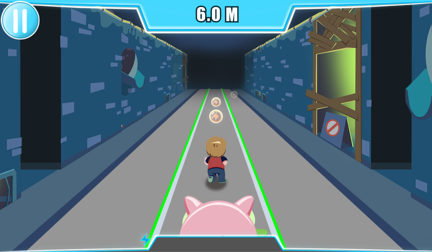 Gamer's Guide Sewer Pigs Game Start Screenshot.