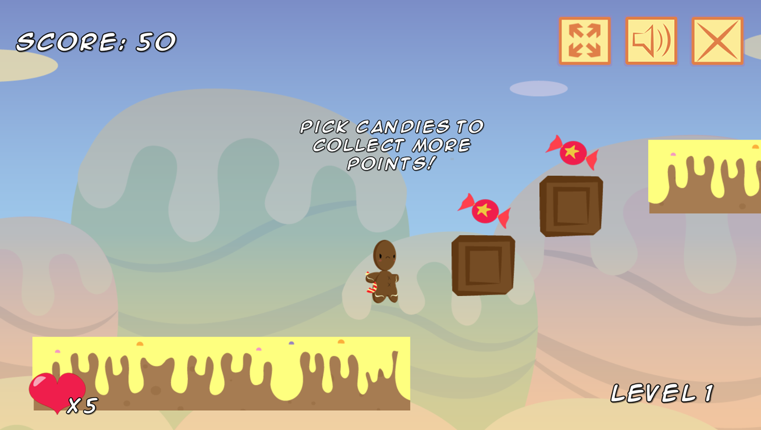 Gingerman Rescue Game Extra Tips Screenshot.