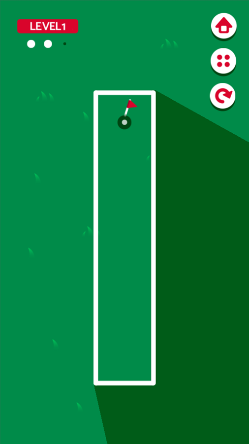 Golf Field Game Level Complete Screenshot.