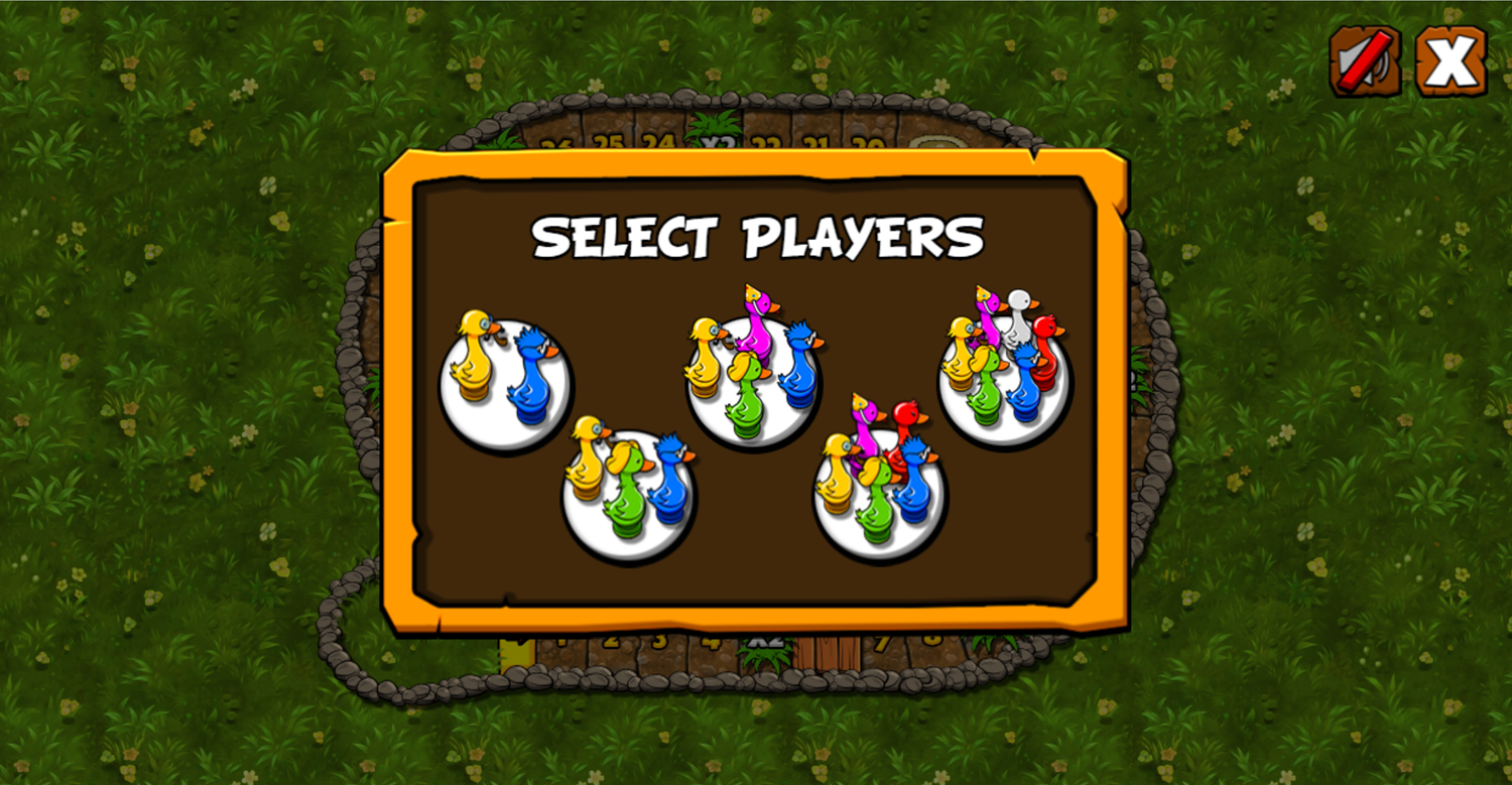 Goose Game Select Players Screenshot.