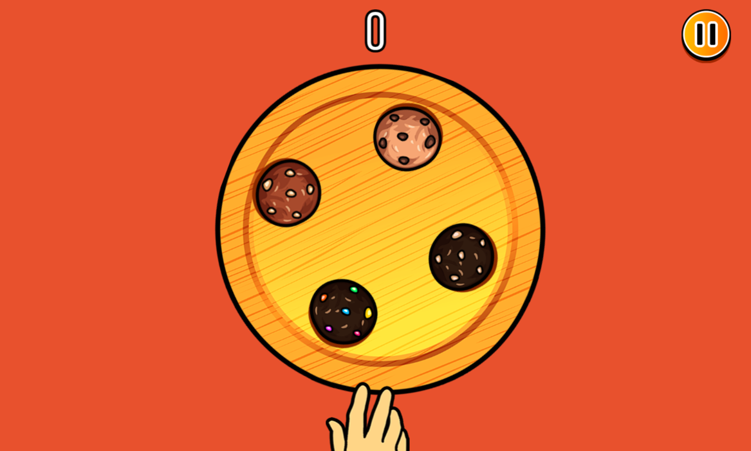 Grab The Cookie Game Screenshot.