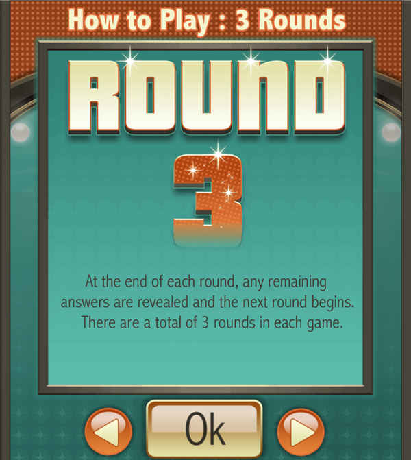 Guess It Game How to Play 3 Rounds Screen Screenshot.