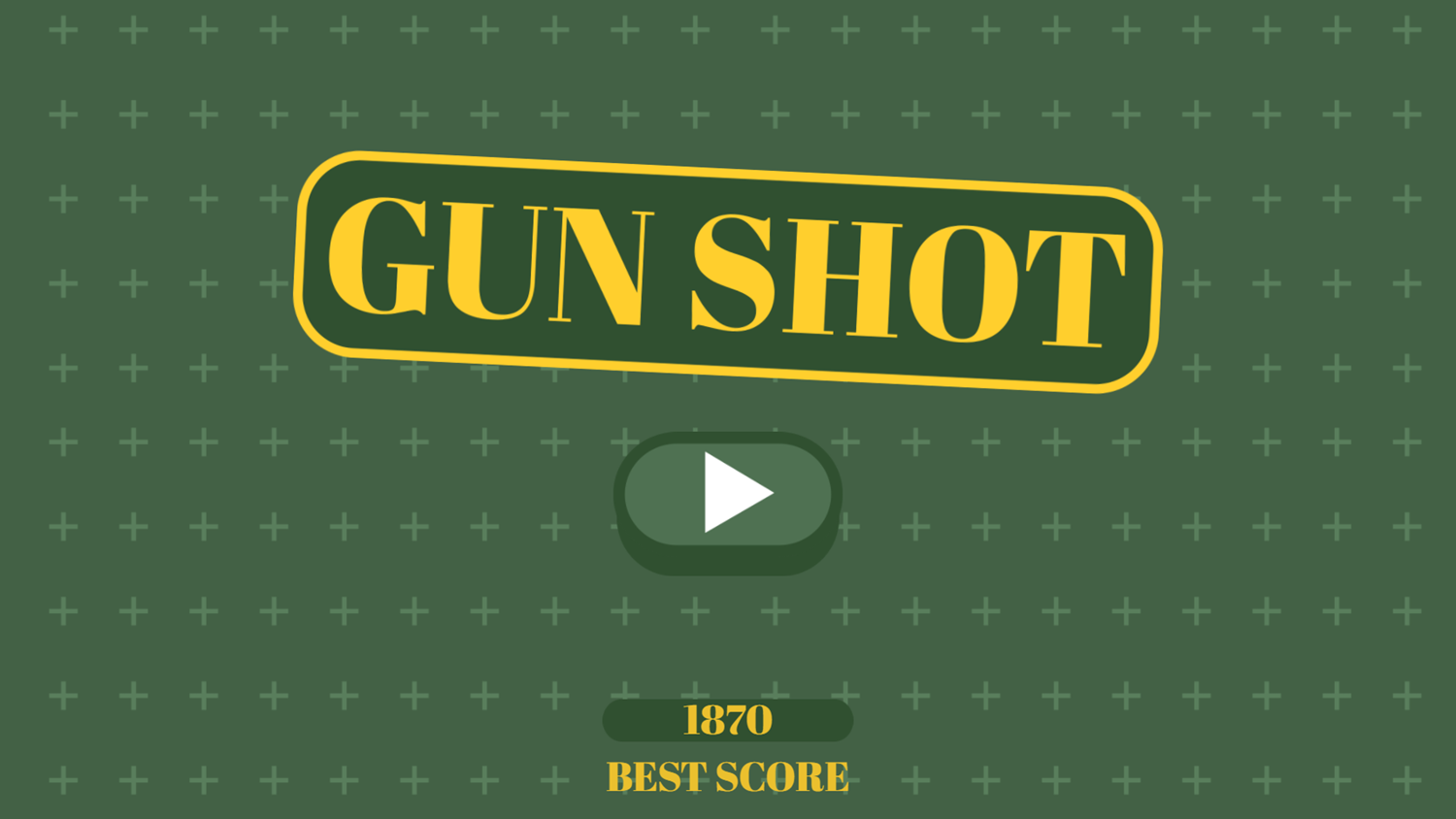 Gun Shot Game Best Score Screenshot.