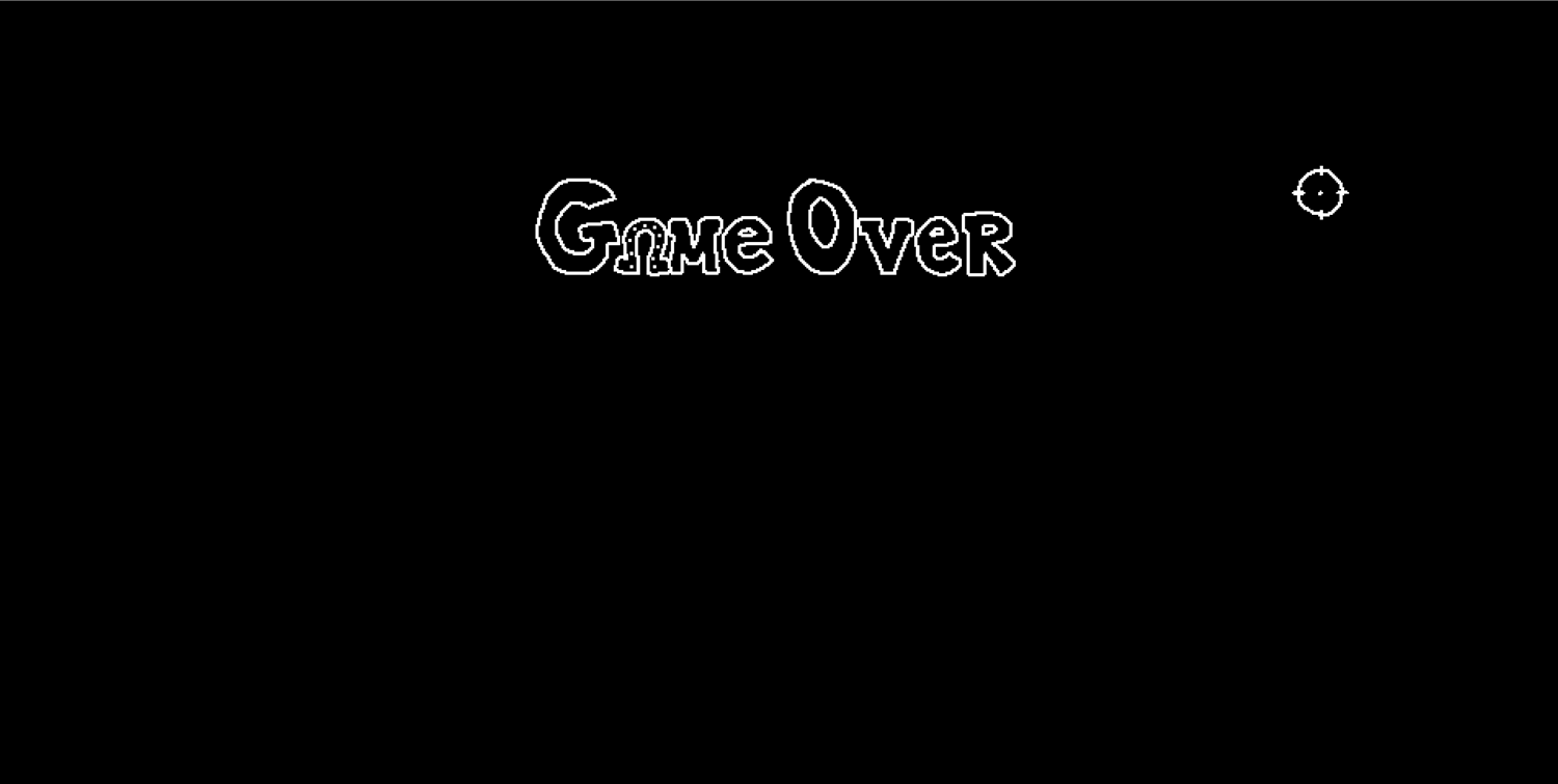 Gunfigher Gunman's Proof Game Over Screen Screenshot.