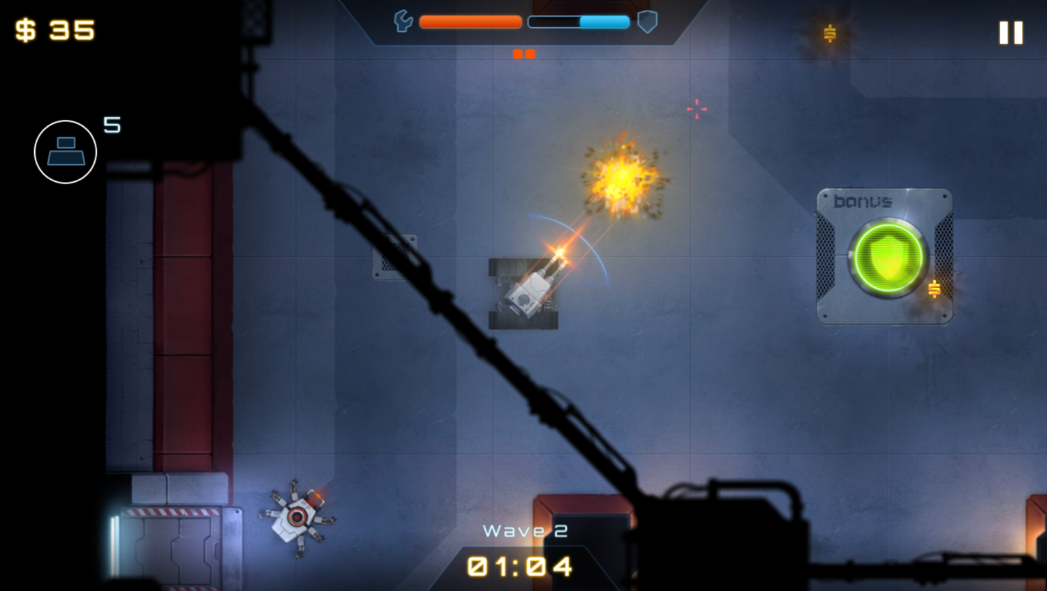 Gunmach Game Play Screenshot.