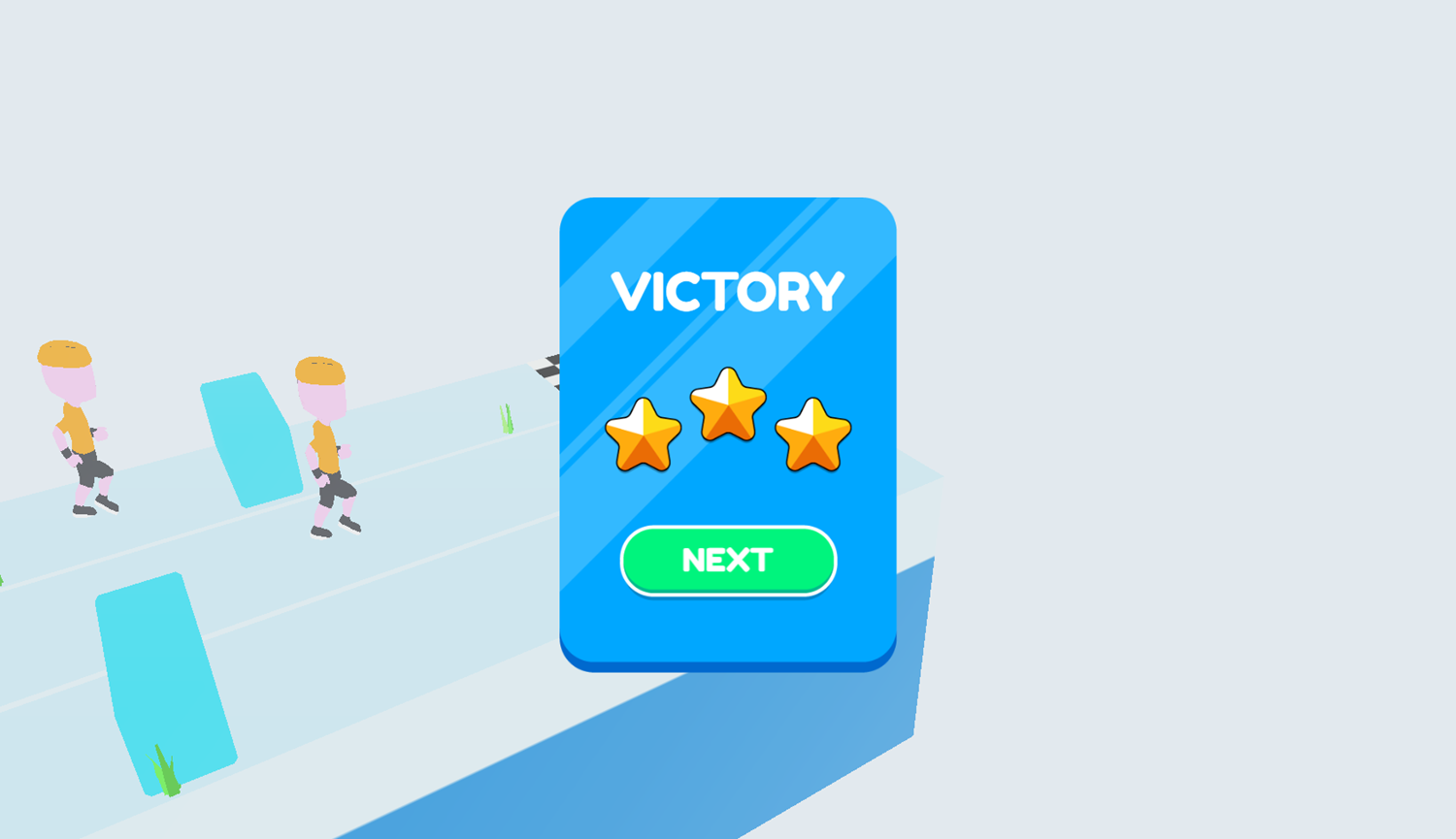 Guys Transform Game Level Victory Screenshot.