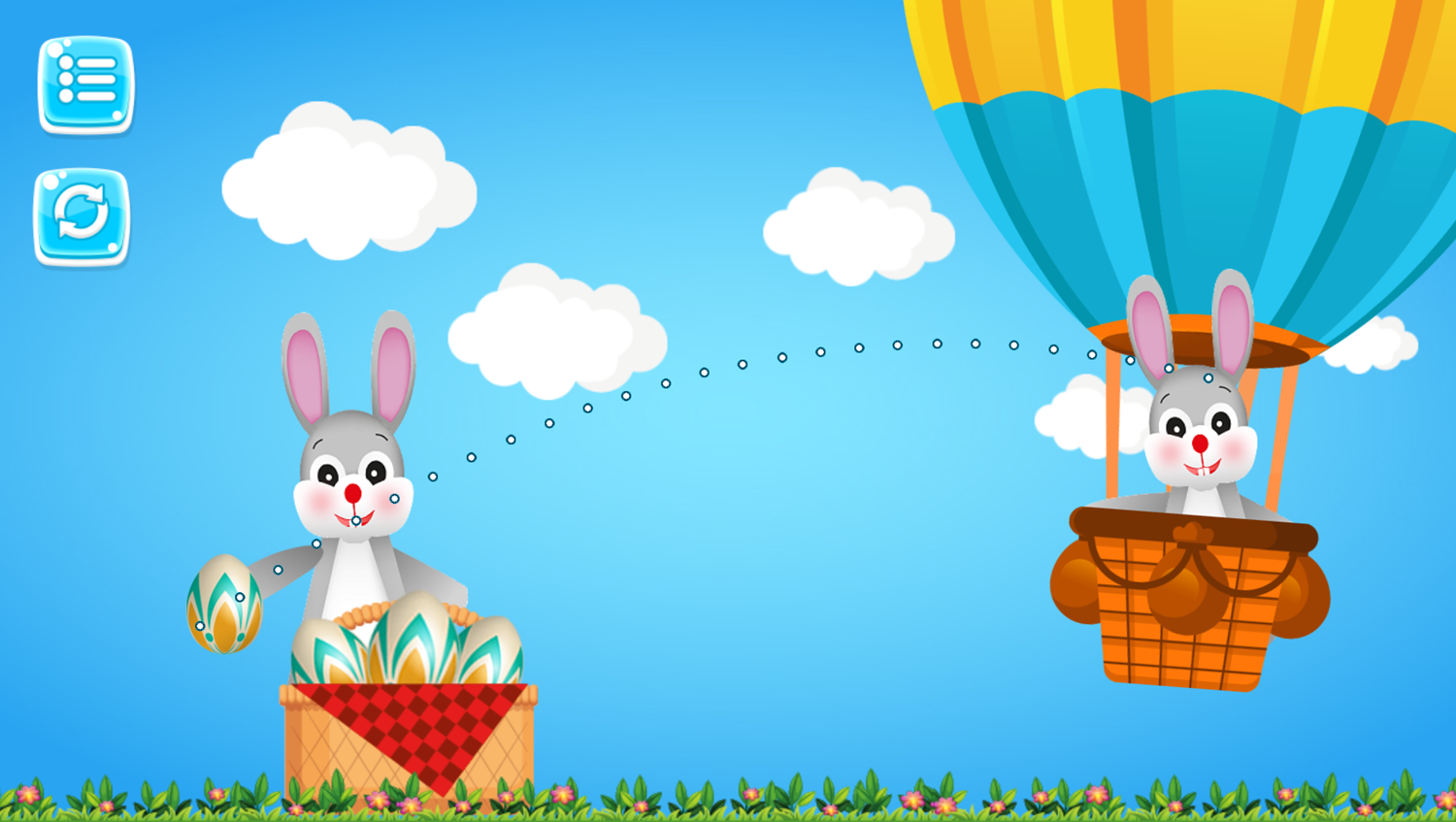 Happy Easter Game Play Screenshot.