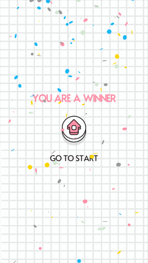 Happy Filled Glass 3 Game Beat Screen Screenshot.