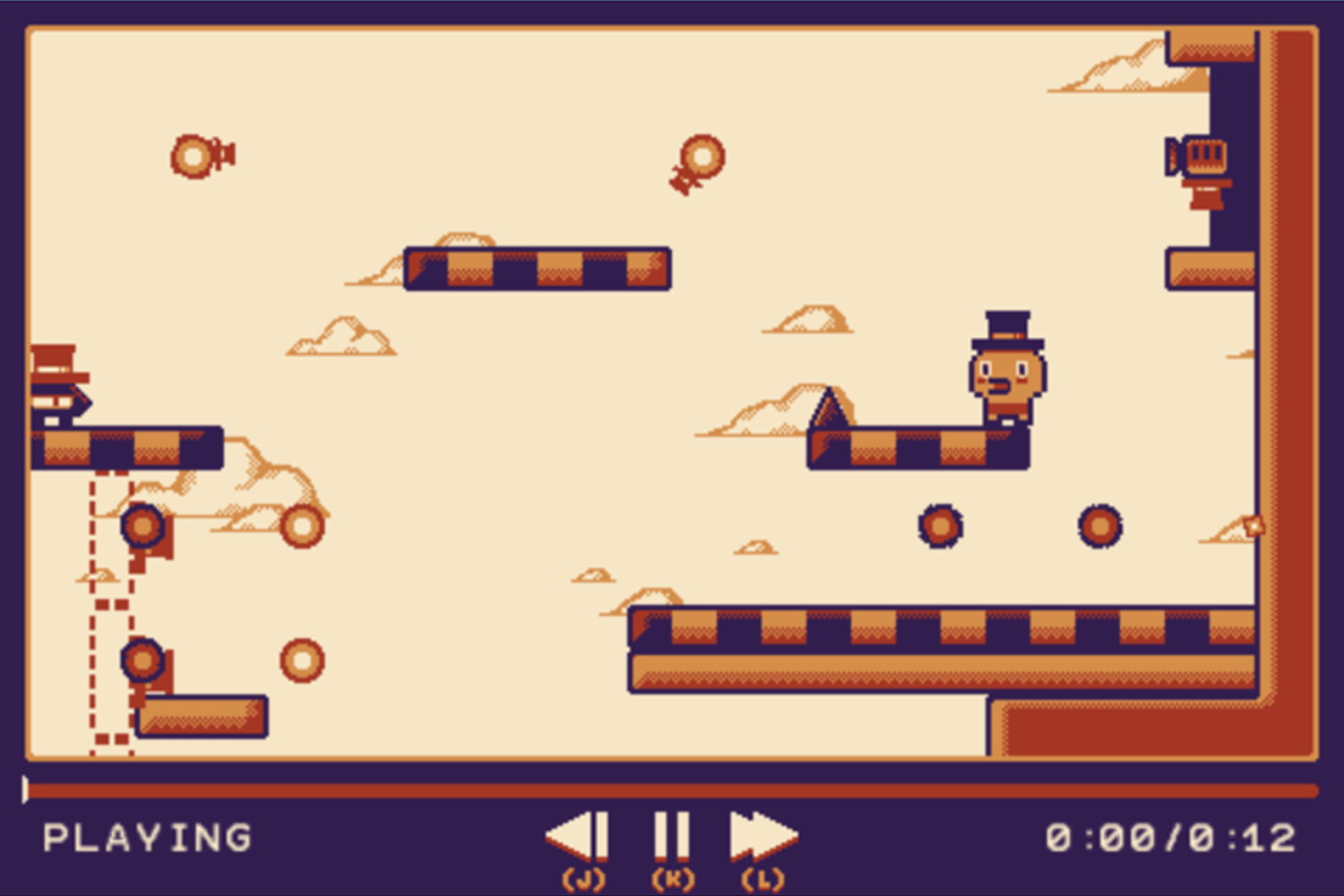 Hat Tv Game Final Level Screenshot.