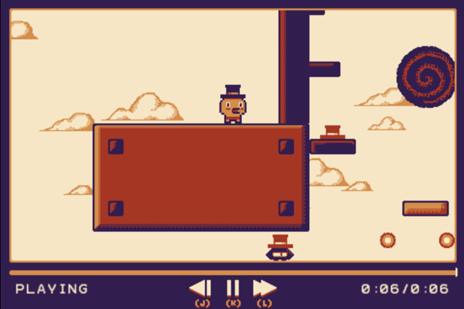 Hat Tv Game Screenshot.