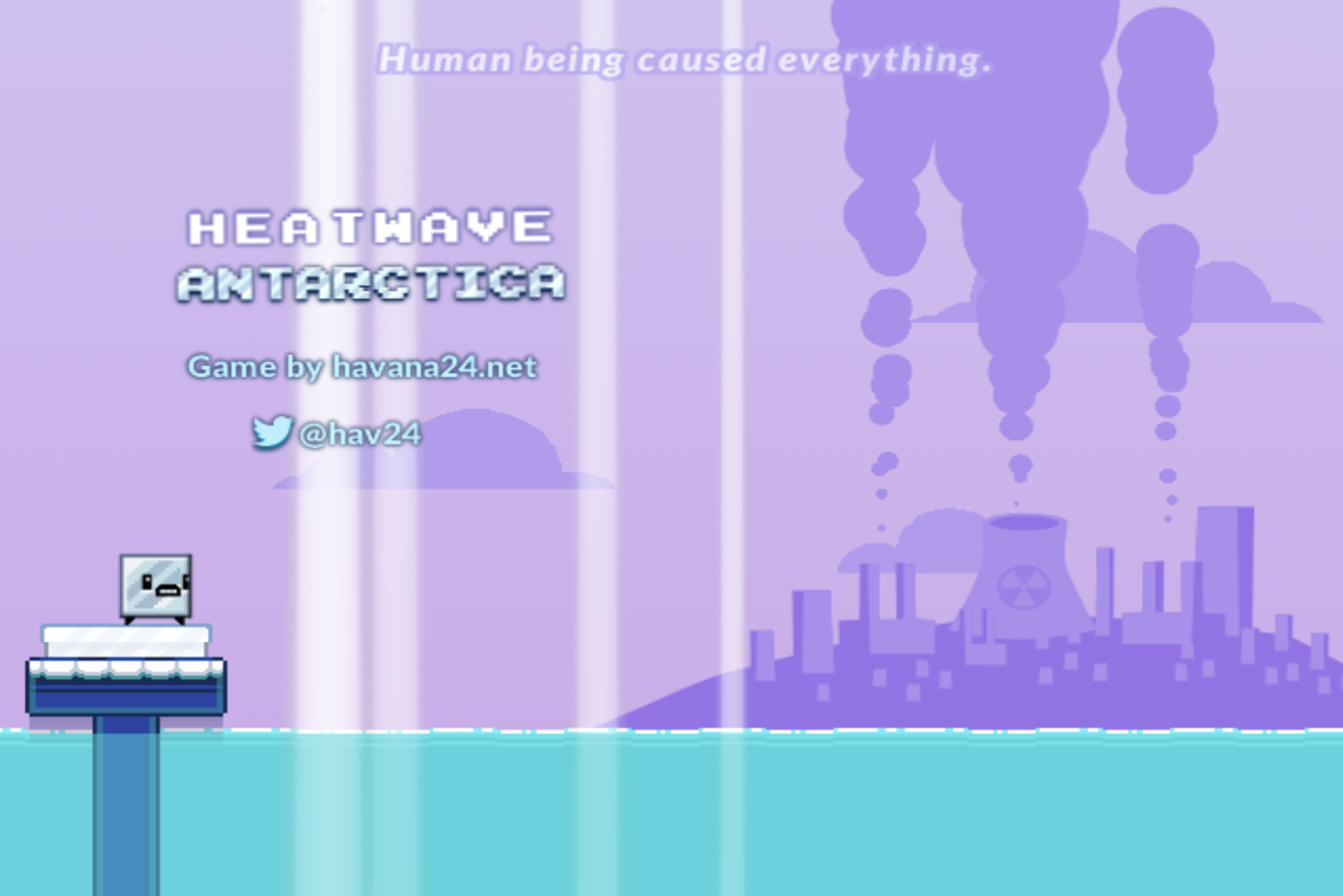 Heatwave Antarctica Game Beat Screenshot.